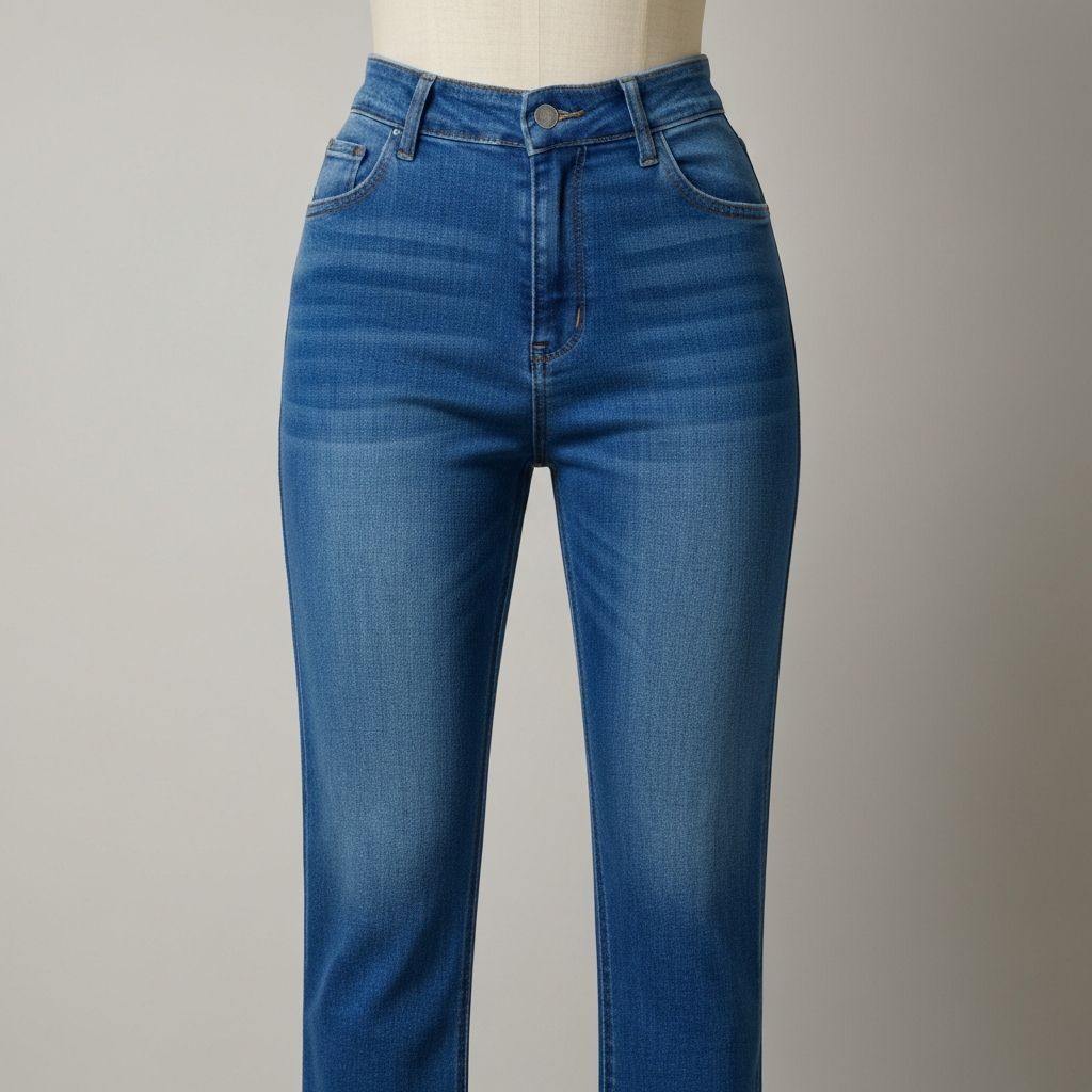 High-Waist Jeans