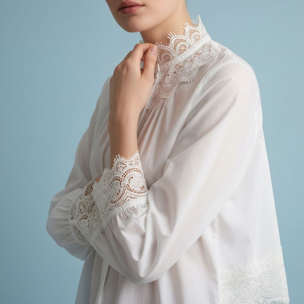 White Cotton Blouse