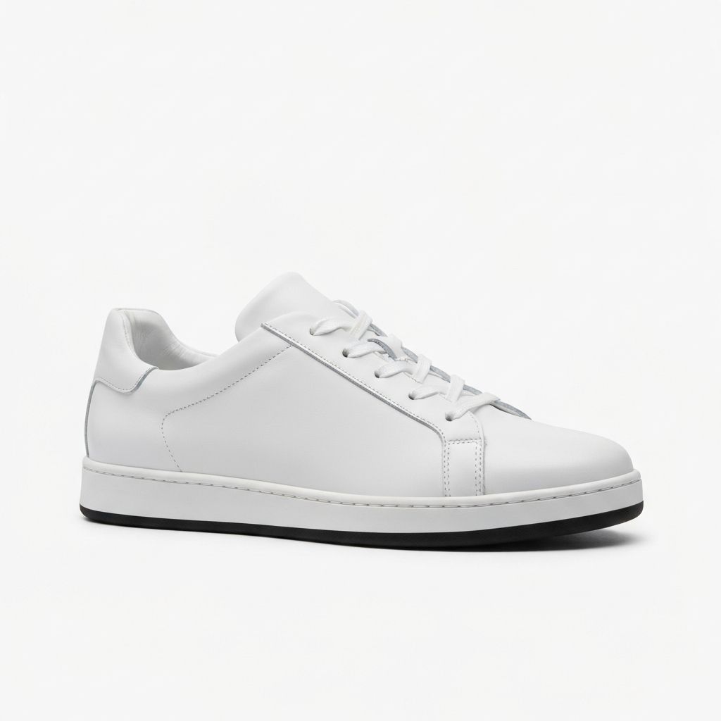 White Leather Sneakers